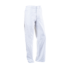 Pantalon coton renforcé blanc