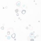 Papier Peint Expansé sur Papier - Circles - Blanc