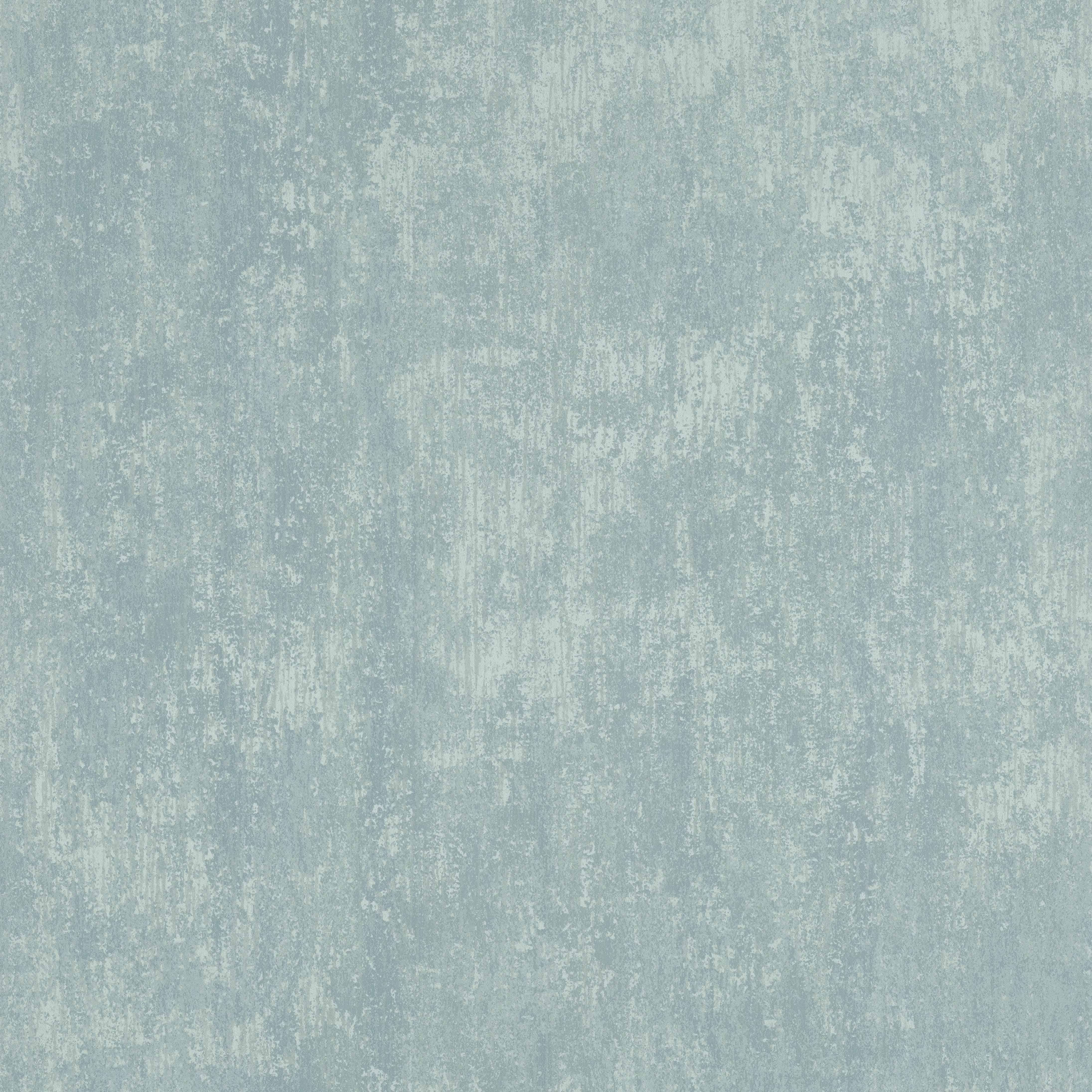Papier Peint Expansé sur Intissé - Enduit - Turquoise