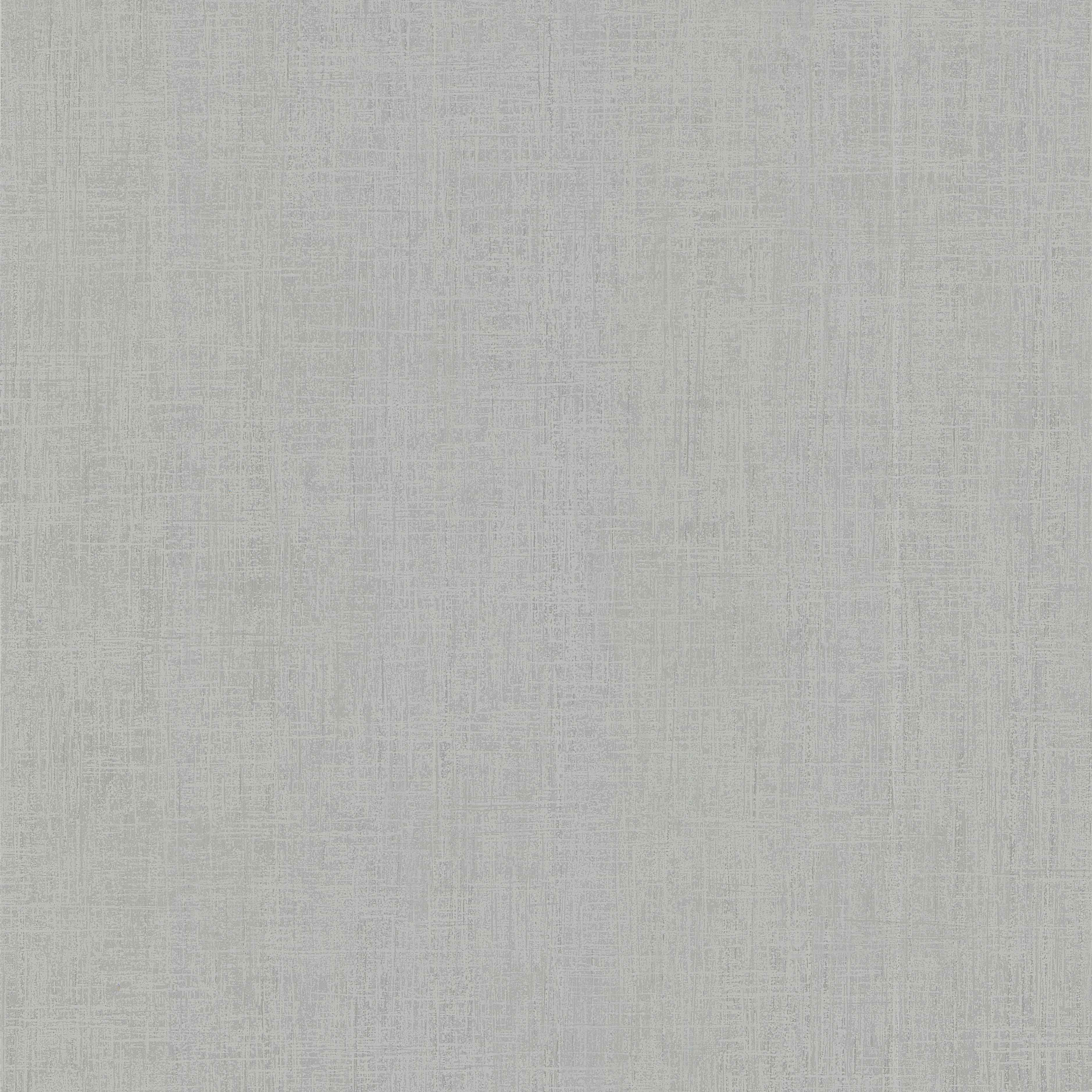 Papier Peint Expansé sur Intissé - Uni textile - Gris