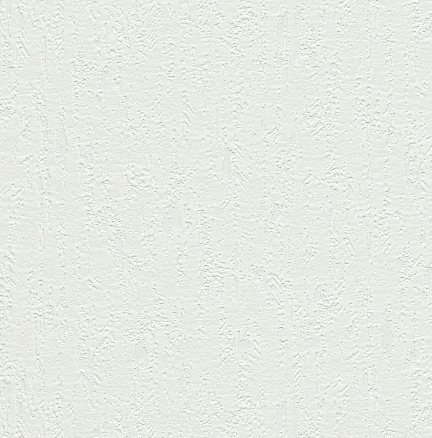 Papier Peint Expansé sur Papier - Crépi plat - Blanc