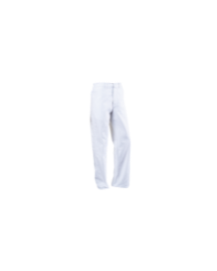 Pantalon coton renforcé blanc