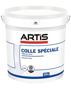 Colle toile de verre chantier